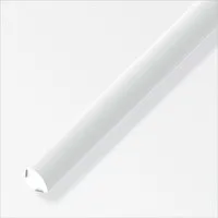 alfer Winkelprofil alfer Viertelkreis-Eckleiste 1 m, 14 mm PVC