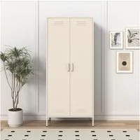 OTTO home Drehtürenschrank Kleiderschrank Schrank Metallschrank Mehrzweckschrank Siena Spind (in 4 Farben aus Metall) in der Höhe verstellbar, abschließbar