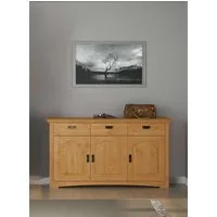 OTTO home Kommode Konrad, aus massiver Kiefer, Breite 156 cm, mit Schubladen, FSC®