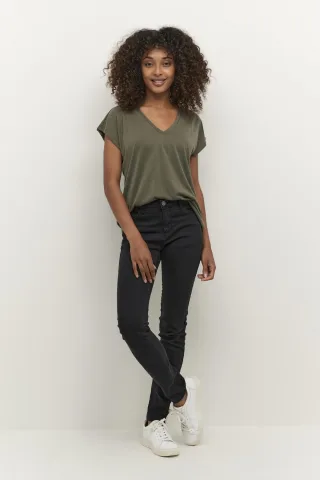 T-shirt Relaxed fit green