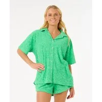 Rip Curl Kurzarmhemd Las Dalias Terry Hemd