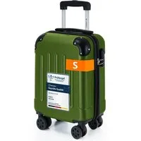 YONSLY Hartschalen-Trolley Hartschalen-Reisekoffer Trolley Rollkoffer in S/M/L/XL Größen, 4 Rollen, mit 360°-Lenkrollen, Zahlenschloss und mehrstufigem Teleskopgriff