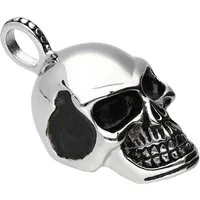FILANGO Kettenanhänger Chirurgenstahl Kettenanhänger TOTENKOPF (Ketten-Anhänger, 1-tlg)