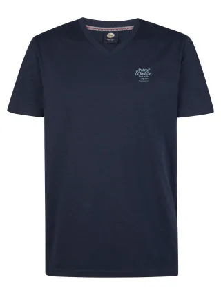 Petrol Industries - T-Shirt mit V-Ausschnitt Brisa Herren