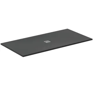 Ideal Standard Rechteck-Duschwanne Ultra Flat S + 2000x1000mm Ablauf zentriert Schiefer, T5617FV T5617FV