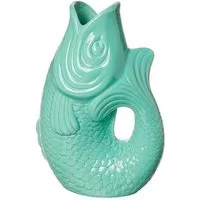 Giftcompany Dekovase Monsieur Carafon Vase / Karaffe Fisch S mint cream 1,2l (Vasen)