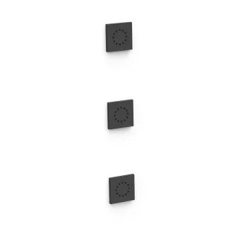 Tres 3 Hydromassage Einbau Jets Einschließlich Einbaugehäuse Größe: 80x80 mm, 13451501NM 13451501NM