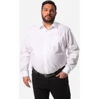 Men Plus Businesshemd Businesshemd Langarm Easy Care Vario-Kragen
