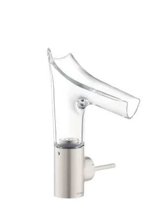 Hansgrohe Waschtischmischer Axor Starck V Edelstahl Optic 12112800