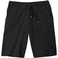 redfield Jogg-Bermudas Redfield Joggingbermuda Übergröße schwarz