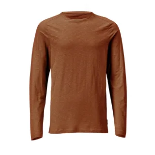 MASCOT Herren Langarmshirt Nussbraun XXL - 22581-983-54-2XL