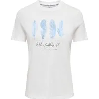 ONLY Kurzarmshirt ONLDREAMER S/S TEE JRS Baumwolle, regular fit