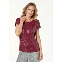 cable & gauge T-Shirt Elegantes Shirt mit Pailletten