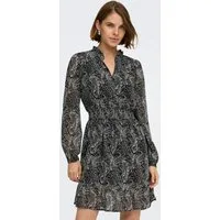 ONLY Chiffonkleid ONLCAROLINE L/S SHORT DRESS WVN NOOS Polyester