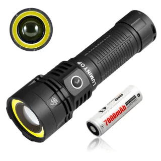 Lumintop W2 2in1 LED COB Flashlight SFT25 700M Long Range LED Spotlight With 1500LM Super Bright COB Flood Red Light USB