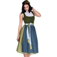 Alpenfee Tracht Dirndl Cord Dirndl 2tlg. - FANNI - oliv