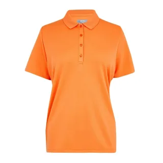 Callaway - "Swing Tech" Poloshirt für Damen, Regulär, kurzärmlig (Nektarine braunrot)