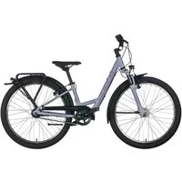 Bulls Kinderfahrrad Bulls Tokee Street 24'' 7 Gang inner Mädchen lila 2026, 7 Gang SHIMANO Nexus 7-Gang Nabenschaltung mit Rücktritt, Nabenschaltung