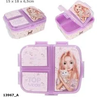 Depesche Spiel TOPModel Brotdose XL BLOOMING KITTY - 4 Fächer, BPA-frei