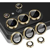 Tec-Expert Kameraschutzglas 9H Kameraglas Set in Gold für Samsung Galaxy S26 Ultra für Samsung Galaxy S26 Ultra, Linsenschutzglas Set, 1 Stück, Kameraschutz, Schutzglas, Linsenschutz, kratz- & stoßfest