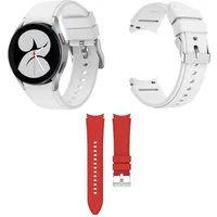Wigento Smartwatch-Armband Für Samsung Galaxy Watch FE 6 5 4 Normal Pro Classic Silikon Armband