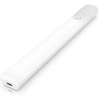 BEARWARE Unterschrankleuchte Schranklicht mit Bewegungsmelder, Akku, 3 Lichtfarben, dimmbar, Bewegungsmelder (PIR), Lichtsensor, Dimmfunktion (10–100), Memory-Funktion, Dauerlicht (30 Min), Auto-Modus, LED fest integriert, Warmweiß, Neutralweiß, Kalt