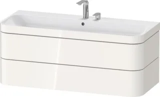 Duravit Happy D.2 Plus c-bonded Set wandhängend Weiß 1175x490x480 mm - HP4639E22220000 HP4639E22220000