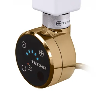 Terma Heizpatrone MOA-IR mit T-Stück, 200W, WEMRT02, Gold WEMRT02