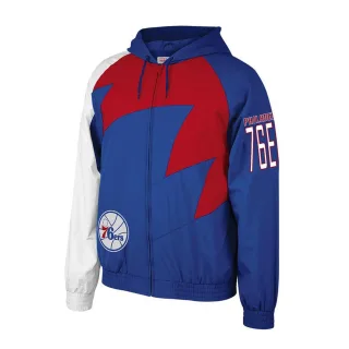 Mitchell & Ness Hai Zahn Philadelphia 76ers Herrenjacke