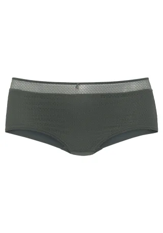 LASCANA - NUANCE Panty dark green - Gr. - 38