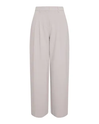 msch copenhagen - MSCHMirabelle Michelle HW Pleat Pants Peyote - Gr. - M