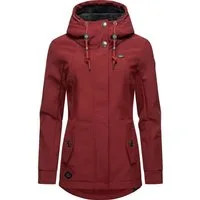 Ragwear Softshelljacke Monadde Softshell Praktische wasserabweisende Softshell Damenjacke
