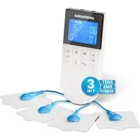 Grundig TENS-EMS-Gerät Tens-Gerät Schmerztherapie Reizstrom, Reizstrom Medizinprodukt mit 50 Programmen und 16 Intensitätsstufen
