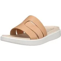 Ecco Flowt Slide (Premium-Leder) beige Damen Sandale