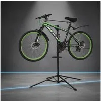 Feel2Home Fahrrad-Montageständer Fahrradmontageständer höhenverstellbar Reparaturhalter Zentrierhilfe (Stück, 1-tlg., Montageständer), Lackschonend