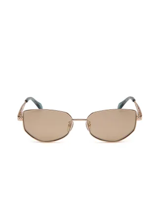 Just Cavalli Sonnenbrille Glänzendes Kupfergold