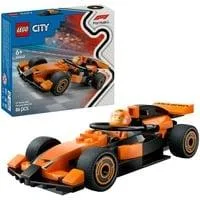 60442 City F1 Rennfahrer mit McLaren Rennauto, Konstruktionsspielzeug