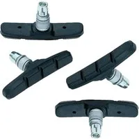 Point Felgenbremse Point V-Brake Bremsschuhe 70 mm symmetrisch schwarz - 2 Paar, Alufelge