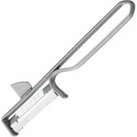 WESTMARK Sparschäler /Pendelschäler mit Ausstecher, Steel, Edelstahlklinge, Stahl-Griff