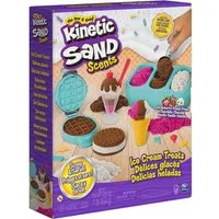 Spin Master Kreativset 6059742 Kinetic Sand Eiscreme Set mit Duftsand