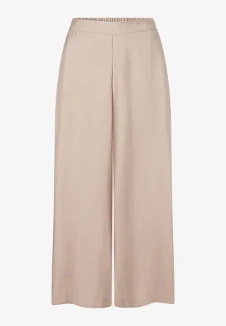 MORE & MORE - Weite Hose beige - Gr. - 46
