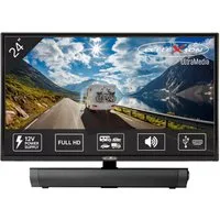 Reflexion LED2425 LED-Fernseher (60,00 cm/24 Zoll, Full HD, DC IN 12 V, Netzteil 230 V, DVB-T2HD / S2 / C, CI+SLOT, PVR)