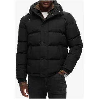 Kapuze gepolsterte Jacke