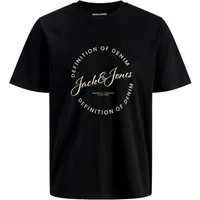 Jack & Jones T-Shirt Grayson Tee SS Crew Neck mit Print auf der Vorderseite