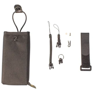 GearKeeper Universalholster mit Rückholer HR9 , Abmessung L x B x H:65 x 50 x 160mm
