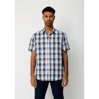 Paddock's Kurzarmhemd Shirt, short sleeve Kariertes Hemd aus reiner Baumwolle mit Brusttasche