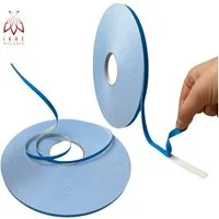 IKHEMalarka Doppelklebeband Extra Stark doppelseitiges Klebeband (1-St., 1 stück = 45 Meter lang) Universal für leichte Objekte - Artikel/Breite 9 mm, Dicke 1 mm