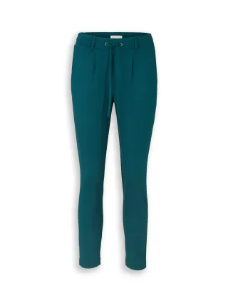 Tom Tailor - Loose Fit Stoffhose deep meadow green - Gr. - 42/32