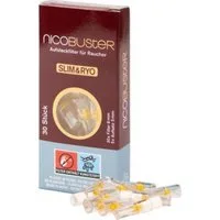 Nicobuster Filter-Set slim & ryo Aufsteckfilter für Filterhülsen inkl. Hölzer, Zubehör für Aufsteckfilter sind perfekt für Slim Zigaretten und Selbstgedrehte, für Slim Zigaretten 5mm und 6mm