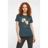 ONLY Kurzarmshirt ONLKITA LIFE REG S/S MIX TOP CS JRS EX. Baumwolle, regular fit